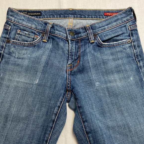 Citizens of Humanity Stretch Low Waist Bootcut Womens Denim Jeans EUC Size 26 - Picture 5 of 13